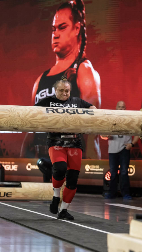 Ольга Лящук: професійна стронгвумен з України 222364